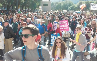 Crowd at TX Rally 4 Life
