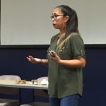 Christina sharing her story.